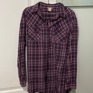 Duluth Trading Co. Folklore Flannel Tunic. Barely worn